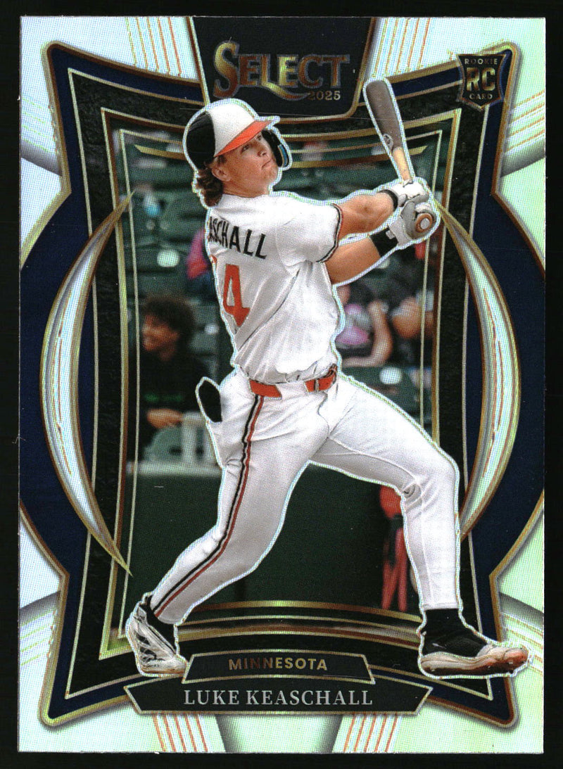 Luke Keaschall 2025 Panini Select #42 Silver Prizms RC