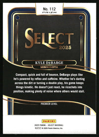 Kyle DeBarge 2025 Panini Select #112 Silver Prizms