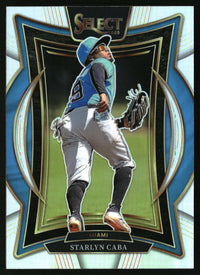 Starlyn Caba 2025 Panini Select #39 Silver Prizms