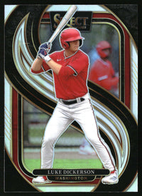 Luke Dickerson 2025 Panini Select #191 Silver Prizms