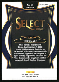 Jesus Made 2025 Panini Select #20 Silver Prizms