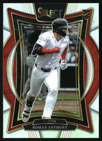 Roman Anthony 2025 Panini Select #75 Silver Prizms