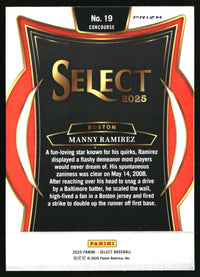 Manny Ramirez 2025 Panini Select #19 Silver Prizms