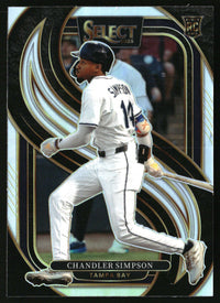 Chandler Simpson 2025 Panini Select #153 Silver Prizms