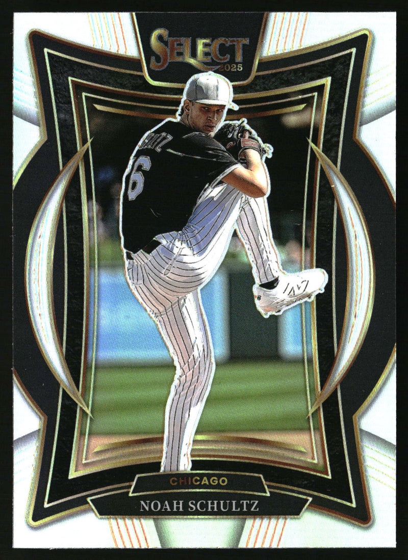Noah Schultz 2025 Panini Select #35 Silver Prizms