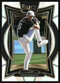 Noah Schultz 2025 Panini Select #35 Silver Prizms