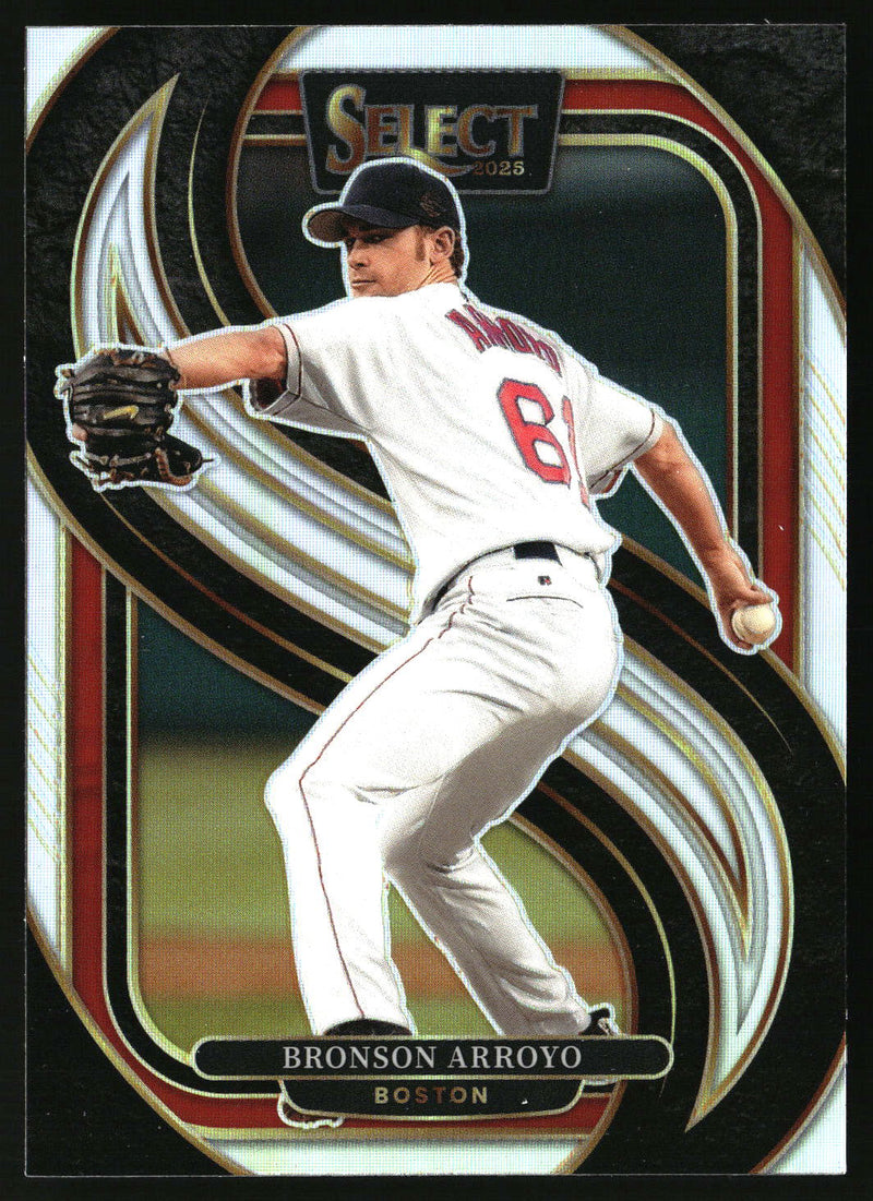 Bronson Arroyo 2025 Panini Select #103 Silver Prizms