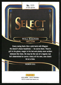 Will Wagner 2025 Panini Select #111 Silver Prizms