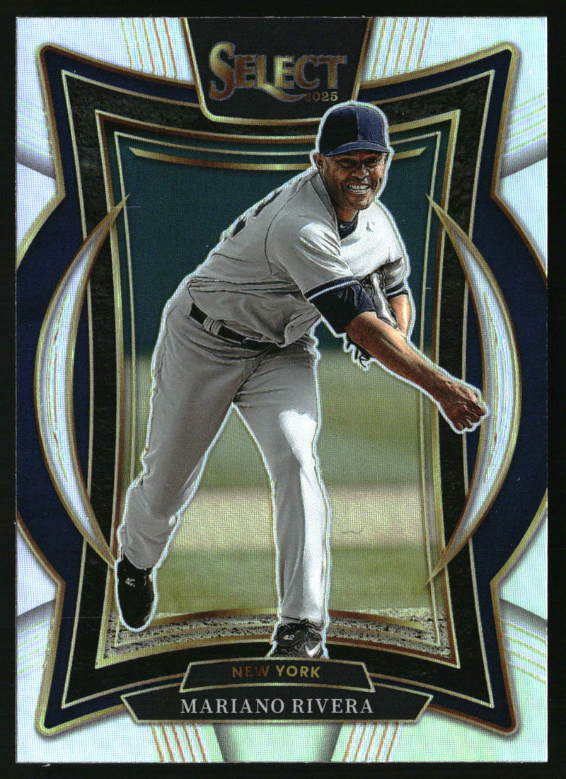 Mariano Rivera 2025 Panini Select #30 Silver Prizms