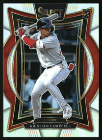 Kristian Campbell 2025 Panini Select #76 Silver Prizms