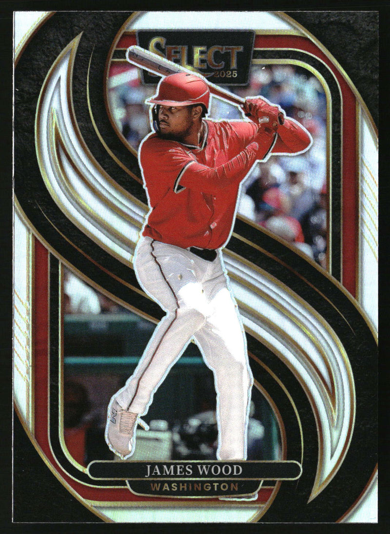 James Wood 2025 Panini Select #172 Silver Prizms