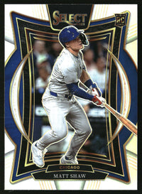Matt Shaw 2025 Panini Select #34 Silver Prizms