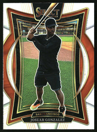 Josuar Gonzalez 2025 Panini Select #7 Silver Prizms