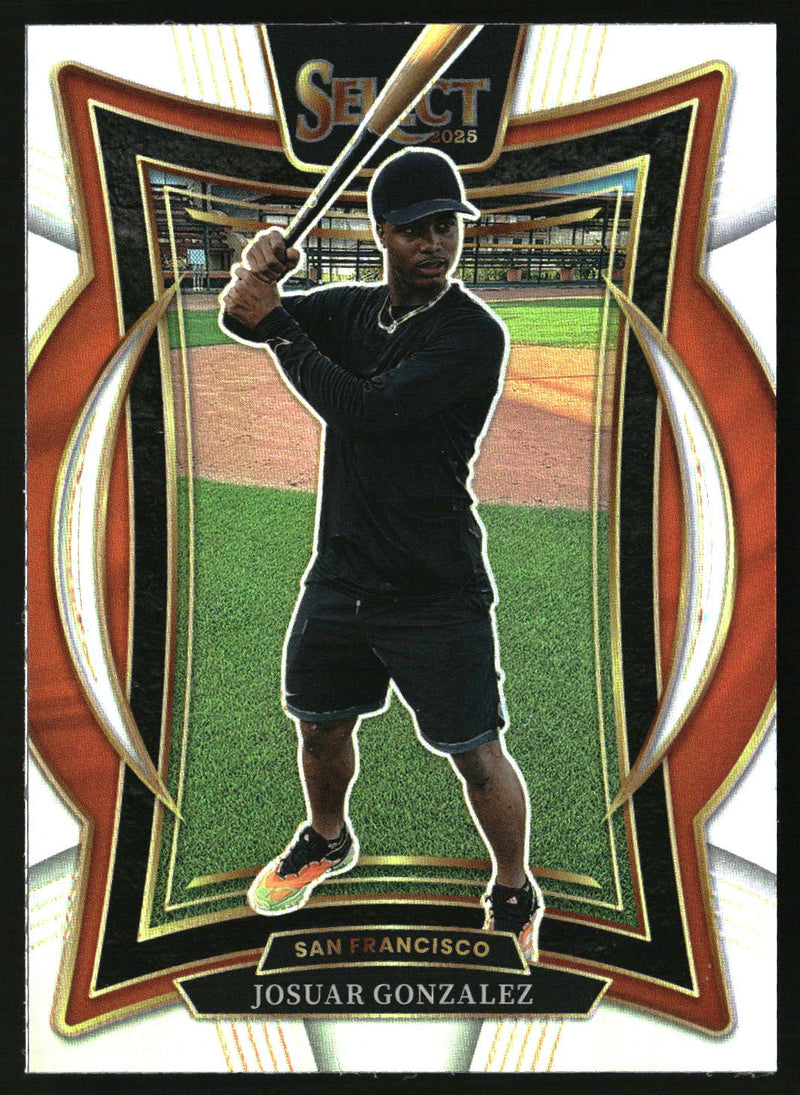 Josuar Gonzalez 2025 Panini Select #7 Silver Prizms