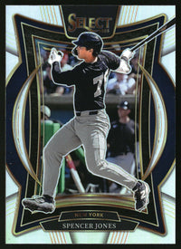 Spencer Jones 2025 Panini Select #99 Silver Prizms