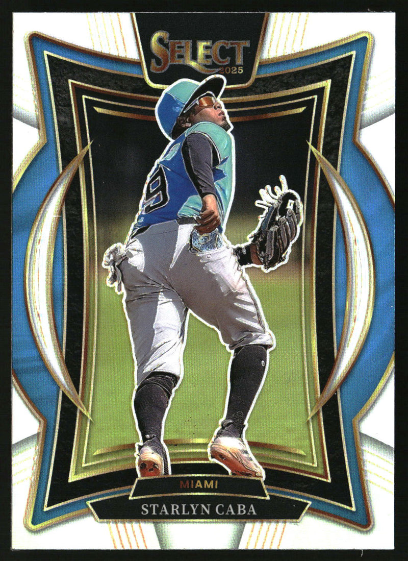Starlyn Caba 2025 Panini Select #39 Silver Prizms