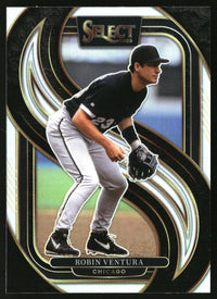 Robin Ventura 2025 Panini Select #109 Silver Prizms