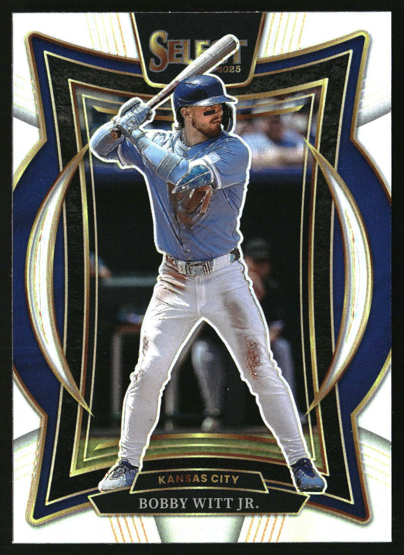 Bobby Witt Jr. 2025 Panini Select #82 Silver Prizms