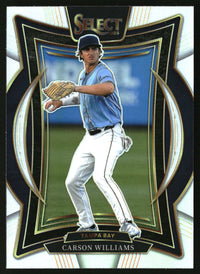 Carson Williams 2025 Panini Select #54 Silver Prizms