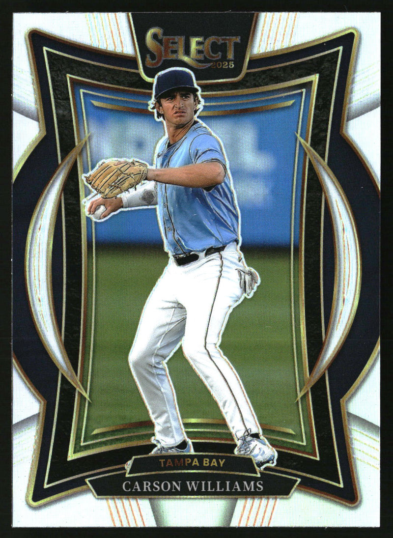 Carson Williams 2025 Panini Select #54 Silver Prizms