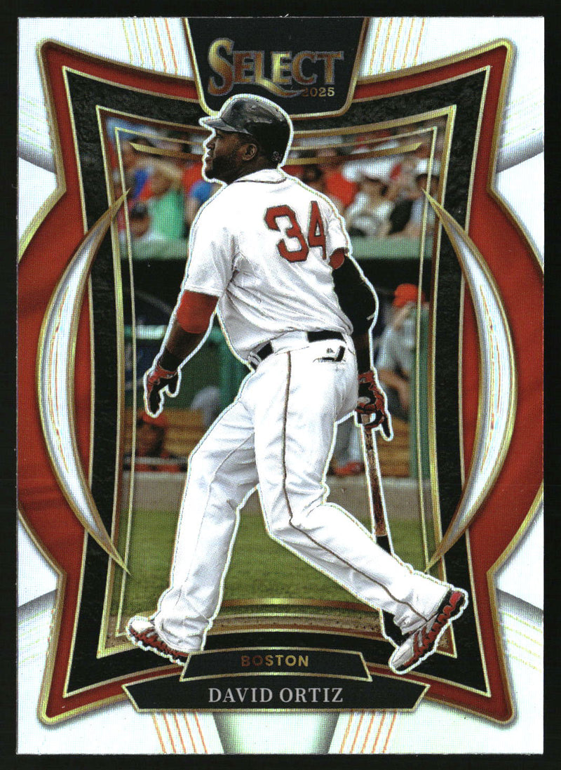 David Ortiz 2025 Panini Select #96 Silver Prizms