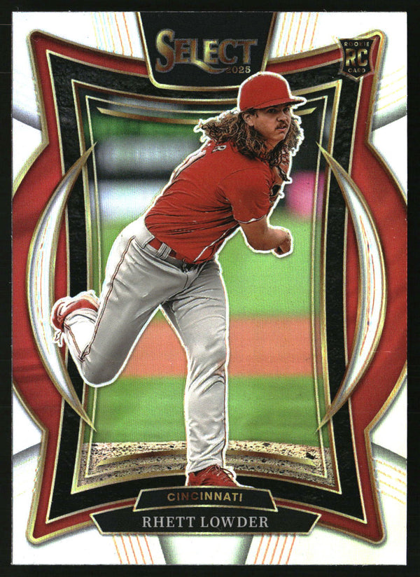 Rhett Lowder 2025 Panini Select #59 Silver Prizms