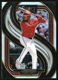 James Wood 2025 Panini Select #172 Silver Prizms