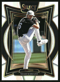 Noah Schultz 2025 Panini Select #35 Silver Prizms