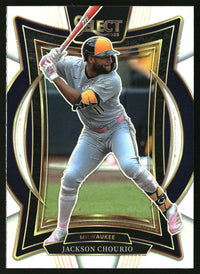 Jackson Chourio 2025 Panini Select #90 Silver Prizms