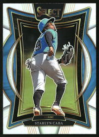 Starlyn Caba 2025 Panini Select #39 Silver Prizms