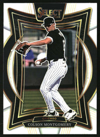 Colson Montgomery 2025 Panini Select #40 Silver Prizms