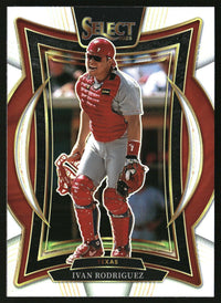 Ivan Rodriguez 2025 Panini Select #48 Silver Prizms