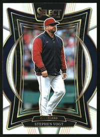 Stephen Vogt 2025 Panini Select #58 Silver Prizms