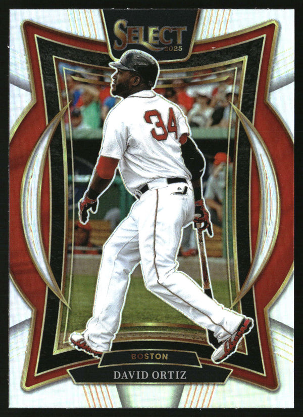 David Ortiz 2025 Panini Select #96 Silver Prizms