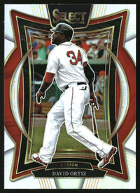 David Ortiz 2025 Panini Select #96 Silver Prizms