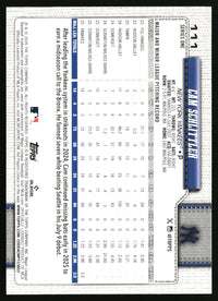 Cam Schlittler 2026 Topps #111 Spring Training