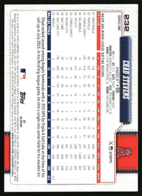 Chad Stevens 2026 Topps #232 Spring Training RC