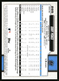 Eury Pérez 2026 Topps #285 Spring Training
