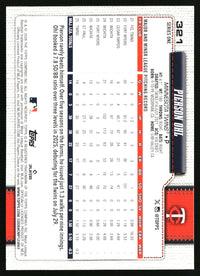 Pierson Ohl 2026 Topps #321 Spring Training RC