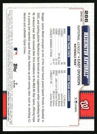 Washington Nationals 2026 Topps #266 Spring Training