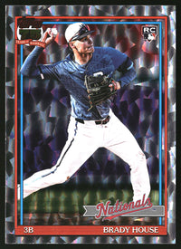 Brady House 2026 Topps #T91-41 1991 Baseball 35th Anniversary Crackle Foil