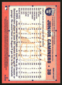 Junior Caminero 2026 Topps #T91-62 1991 35th Anniversary Crackle Foil