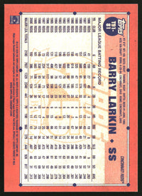 Barry Larkin 2026 Topps #T91-81 1991 Baseball 35th Anniversary Crackle Foil