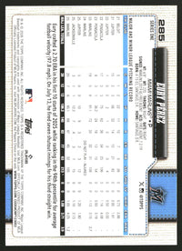 Eury Pérez 2026 Topps #285 Confetti