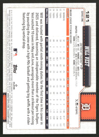 Will Vest 2026 Topps #121 Holo Foil