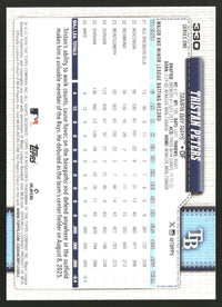 Tristan Peters 2026 Topps #330 Holo Foil