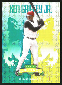 Ken Griffey Jr. 2024 Panini Crusade #42 Crusade Teal SN