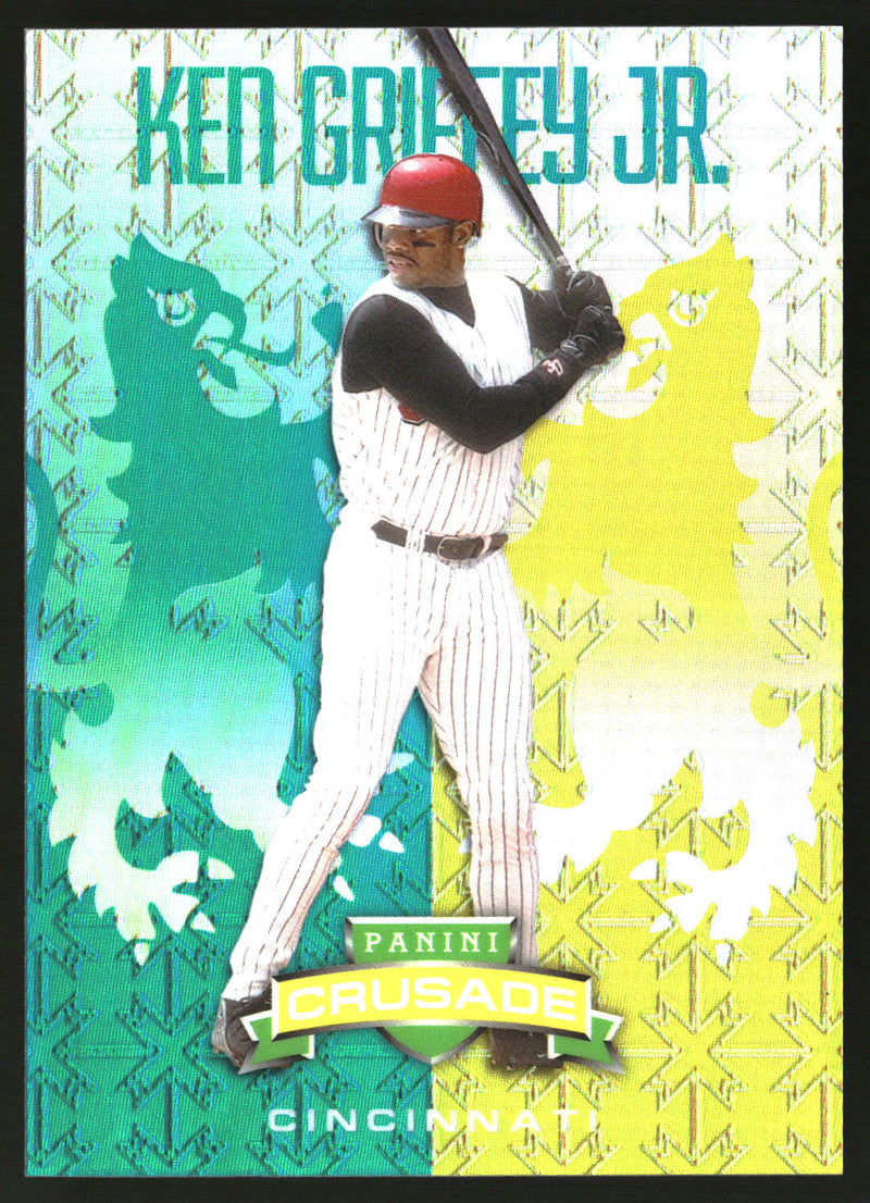 Ken Griffey Jr. 2024 Panini Crusade #42 Crusade Teal SN