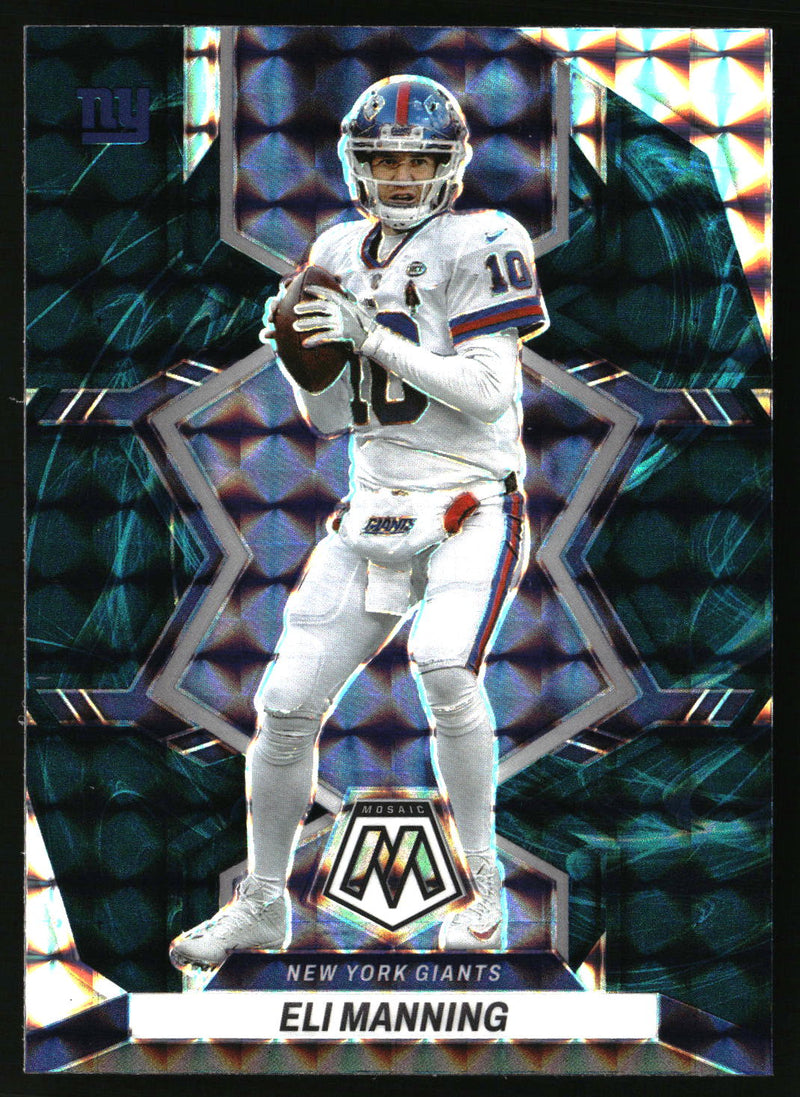 Eli Manning 2022 Panini Mosaic #150 Mosaic Genesis