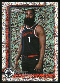 James Harden 2025-26 Topps Chrome Update #33 Image Variation- Speckle